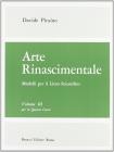 Modelli d'arte: arte del rinascimento vol.3