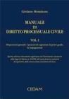 Manuale di diritto processuale civile vol.1