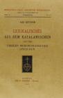 Lexikalisches aus dem Katalanischen und den �brigen ibero-romanischenSprachen