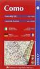 Como. Pianta della citt� 1:10.000. Carta della provincia 1:100.000