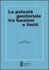 La potest� genitoriale tra funzioni e limiti