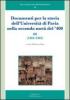 Documenti per la storia dell'Universit� di Pavia nella seconda met� del '400 (1461-1463) vol.3