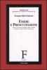 Essere e preoccupazione. Studio sui concetti di Sorgen, Sein e Wollen in �Essere e tempo� di Martin Heidegger