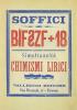 B�f � ZF + 18 simultaneit� e chimismi lirici (rist. anast.)