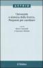 Universit� e sistema della ricerca. Proposte per cambiare