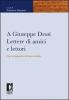 A Giuseppe Dess�. Lettere di amici e lettori. Con un'appendice di lettere inedite
