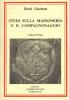Studi sulla massoneria e il compagnonaggio