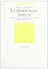 La democrazia vissuta. Individualismo e pluralismo nel pensiero di Mary Parker Follett