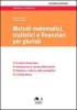Metodi matematici, statistici e finanziari per giuristi