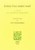 Lettres d'un ma�tre soufi