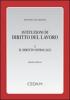 Istituzioni di diritto del lavoro vol.1
