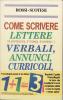 Come scrivere lettere, verbali, annunci, curricoli, biglietti