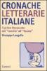 Cronache letterarie italiane. Il primo Novecento dal �Convito� all'�Esame� (1895-1925)