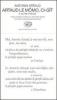 Artaud le M�mo, Ci-g�t e altre poesie. Testo francese a fronte