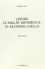 Lezioni di analisi matematica di secondo livello vol.1