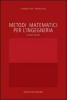 Metodi matematici per l'ingegneria