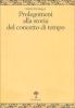 Prolegomeni alla storia del concetto di tempo
