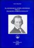 Platonismo e antiplatonismo nella filosofia morale di Kant