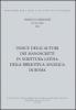 Indice degli autori dei manoscritti in scrittura latina della biblioteca Angelica di Roma