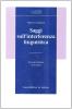 Saggi sull'interferenza linguistica