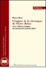 L' �nigme de la chronique de Pierre Belon. Avec �dition critique du manuscrit Arsenal 4651