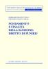 Fondamento e finalit� della sanzione. Diritto di punire?