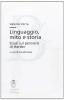 Valerio Verra. Linguaggio, mito e storia. Studi sul pensiero di Herder