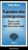 Il pensiero etico contemporaneo
