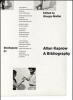 Allan Kaprow. A bibliography