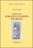 Compendio di storia della filosofia del diritto