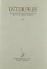 Interpres. Rivista di studi quattrocenteschi (1995-96) vol.15