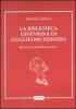 La biblioteca ginevrina di Guglielmo Ferrero. Ricognizione bibliografica