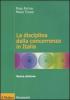 La disciplina della concorrenza in Italia