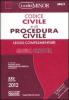 Codice civile e di procedura civile e leggi complementari. Ediz. minor