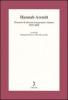 Hannah Arendt. Percorsi di ricerca tra passato e futuro 1975-2005