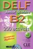 Nouveau Delf junior scolaire. B2. Livret de corrig�s-Transcriptions. Con CD Audio. Per l'Ist. magistrale