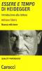 �Essere e tempo� di Heidegger. Introduzione alla lettura
