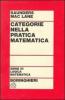 Categorie nella pratica matematica