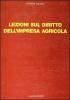 Lezioni di diritto dell'impresa agricola