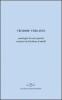 Tradire Verlaine. Antologia di testi poetici
