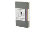 Moleskine extra small. Volant Ruled Grey
