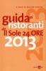 Guida ai ristoranti de Il Sole 24 Ore 2013
