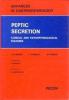 Peptic secretion