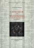 Catalogue of Watermarks in Italian Printed Maps (1540-1600)
