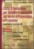 Corso di formazione per addetti e responsabili dei sistemi di prevenzione e protezione. Linee guida ai corsi della 195 vol.3