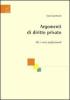 Argomenti di diritto privato. Per i corsi professionali