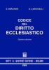 Codice del diritto ecclesiastico. Aggiornato al 31 dicembre 2002