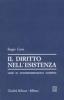 Il diritto nell'esistenza. Linee di ontofenomenologia giuridica