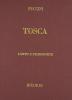 Tosca. Melodramma in 3 atti di L. Illica e G. Giacosa. Riduzione per canto e pianoforte. Ediz. italiana e inglese