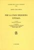 Per la pace religiosa d'Italia
